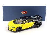 1:18 AUTOart Bugatti Chiron 2017 Jaune Molsheim Yellow / Nocturne Black 70994