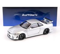 1:18 AUTOart Nissan Skyline GT-R (R34) Z-Tune 2005 Z-Tune Argent 77461