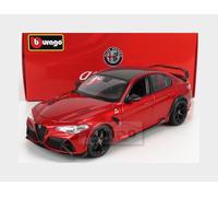 Voiture Miniature de Collection - BBURAGO - Giulia GTAm - 1/18 - Rosso GTA - 2020