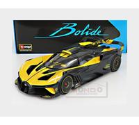BBurago Voiture miniature de collection Bugatti Bolide Échelle 1/18 Modèle 2022 Jaune