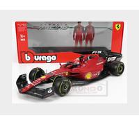 Véhicules Miniatures Die Cast 1/18 Ferrari - 2022 Formule 1 - Avec Casque #Leclerc