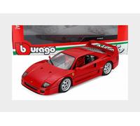 Bburago - Ferrari F40 R&P, Maquette à l'échelle 1:18, à partir de 3 Ans