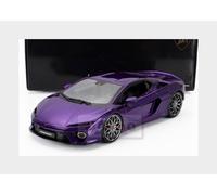 BBurago Voiture Lamborghini Temerario 1:18 Violet métallisé, portes, capot & coffre ouvrants