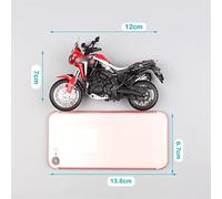 1/18 Échelle Aventure Sport Moulage sous Pression Moto Jouet Modèle Tout-Terrain Vélo Véhicule pour CRF1000L Africa Twin DCT 2016