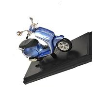 1/18 Échelle Bleu Scooter Alliage Modèle Moto Modèle Vacances Collecte Ornement Garçon Cadeaux pour pour Primavera 150
