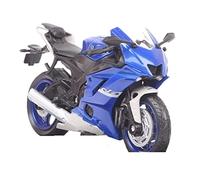 1/18 Échelle Mini Welly 2020 Yamaha YZF R6 Super Racing Vélo Moulé sous Pression Jouet Véhicule