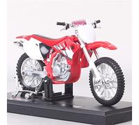 1:18 Échelle Moto Motocross Métal Moulé sous Pression Vélo Course Modèle Véhicules Jouet pour Garçon pour Yamaha YZ450F YZ-450F