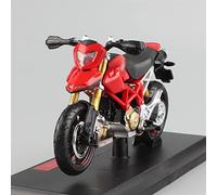 1/18 Échelle Moto Rue Course Vélo Moto Moulé sous Pression Et Véhicules Jouets Modélisation Jouets pour Garçons Enfants pour Hypermotard 1100S