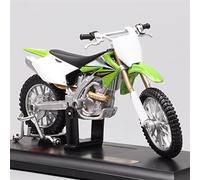 1/18 Échelle Motocross Moto Moulé sous Pression Course Dirt Bike Hors Route Jouet Modèle Véhicules Cadeaux Adultes Favoris pour Kawasaki KX 250F Kx250