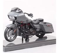 1/18 Échelle Personnalisé Tour Riders Vélo Moulé sous Pression Moto Véhicule Jouet Modèle Enfants Passe-Temps Cadeau pour Harley HD CVO Road Glide 2018