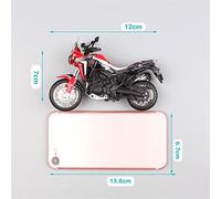 1:18 Échelle Sport D'aventure Moulé sous Pression Moto Jouet Modèle Tout-Terrain Vélo Véhicule pour CRF1000L Africa Twin DCT 2016