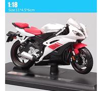 1/18 Échelle Superbike SWC Moulé sous Pression Moto Vélo Modèle Moto Équitation Miniature Garçon Jouets pour YZF-R6