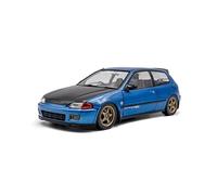 1:18 Honda Civic (EG6) SOLIDO Works Cobalt Blue Pearl 1991
