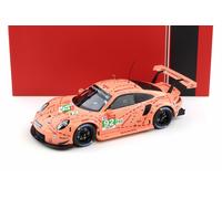 ixosport Voiture miniature 1/18 Porsche 911 (991) Winner LMGTE Pro Le Mans 2018 Modèle statique Rose