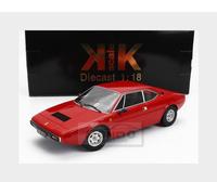 KK-Scale Modèle de voiture Ferrari 208 GT4 Rouge 1975 Échelle 1/18