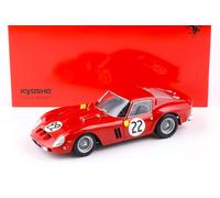 KYOSHO KY8438B FERRARI - 250 GTO 3.0L V12 ÉQUIPE NATIONALE BELGE N 22 3ème 2