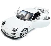 Solido Modèle réduit de voiture particulière Mazda RX7 FD3RS blanc comme neige modèle fini Modèle réduit de voiture