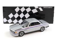 1:18 Minichamps BMW 3.0 CSL COUPE E9 Argent Métallique 1973