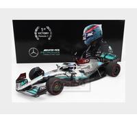 Minichamps George Russell Mercedes AMG Petronas W13 Formule 1 Vainqueur du Brésil GP 2022 Édition limitée 1:18 compatible 113222163