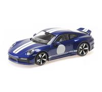 1:18 MINICHAMPS Porsche 911 (992) Sport Classic Blue Metallic 2022 155062006