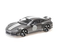 1:18 MINICHAMPS Porsche 911 (992) Sport Classic Grey Metallic 2022 155062004