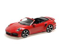 1:18 MINICHAMPS Porsche 911 (992) Turbo S Cabriolet Red 2020 155069084