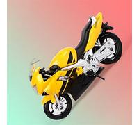 1:18 Moulage sous Pression Jaune Moto Modèle Alliage Collection Passe-Temps Jouet Cadeau Course Modèle Décoration pour CBR600F4