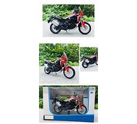 1:18 Moulage sous Pression Rouge Moto Modèle Alliage Collection Passe-Temps Jouet Cadeau Course Modèle Décoration pour Africa Twin DCT