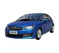 1 18 Moulé sous Pression pour Citroën C-Quatre Modèle Voiture en Alliage Entièrement Ouvert Haute Simulation À Collectionner