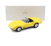1:18 Norev Chevrolet Corvette C3 Cabriolet 1969 Jaune Daytona