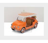 Norev Voiture miniature Fiat 500 Jolly 1965 Orange – Échelle 1:18