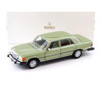 1:18 NOREV Mercedes 450 Sel 6.9 W116 Version US 1979 TV Séries Dallas Vert Méta