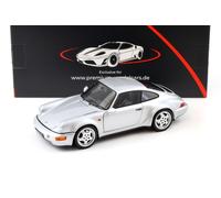 1:18 Norev Porsche 911 964 Carrera 4 WTL 30 Ans 911 Argent Polaire - Limité