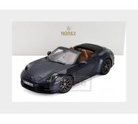 Norev Voiture miniature 1:18 Porsche 911 Carrera S Cabriolet 2024 Bleu Yachting Métallique