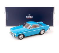 1:18 Norev Volvo 1800 S Coupé 1969 Bleu Moyen 188702