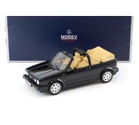 VW Golf 1 Cabriolet 1992 Noir Modèle Réduit 1:18 Norev
