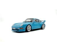 SOLIDO 1810101 MINIATURE PORSCHE 911 (993) CLUBSPORT RIVIERA BLUE 1997 1/18