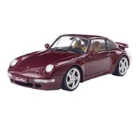Solido Voiture miniature Porsche 911 (993) Turbo 1997 Rouge 1:18