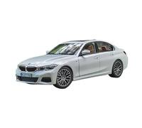 1 18 pour 2019 Nouvelle Collection De Modèles Voitures en Alliage Série 3 G20 330i Ornements Souvenirs Aobi(White)