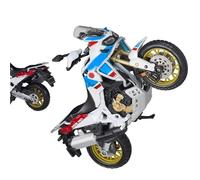 1:18 pour Africa Twin Adventure Simulation Alloy Motorcycle Model Toy Car Gift Collection