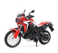 1:18 pour Africa Twin DCT Véhicules Moulés sous Pression Statiques Jouets De Modèle De Moto À Collectionner