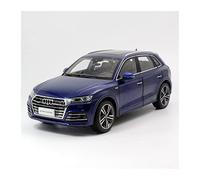 1 18 pour Audi Q5L 2018 SUV Alliage Simulation Jouet modèle Voiture avec lumière sonore pour Ornements de Cadeau de noël Voiture Miniature De Collection(Bleu)
