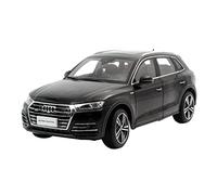 1 18 pour Audi Q5L 2018 SUV Alliage Simulation Jouet modèle Voiture avec lumière sonore pour Ornements de Cadeau de noël Voiture Miniature De Collection(Noir)