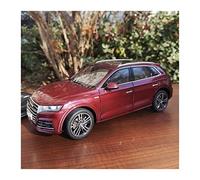 1 18 pour Audi Q5L 2018 SUV Alliage Simulation Jouet modèle Voiture avec lumière sonore pour Ornements de Cadeau de noël Voiture Miniature De Collection(Rouge)