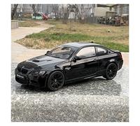 1 18 pour BMW M3 E92 Coupé Simulation Alliage Voiture De Sport Modèle Statique Véhicule À Collectionner Souvenirs Ornement Jouets Non RC(Noir)