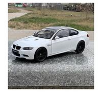 1 18 pour BMW M3 E92 Coupé Simulation Alliage Voiture De Sport Modèle Statique Véhicule À Collectionner Souvenirs Ornement Jouets Non RC(White)
