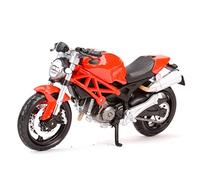 1:18 pour Ducati-Monster696 Véhicules Statiques Moulés sous Pression Loisirs À Collectionner Modèle De Moto pour Cadeaux pour Enfants Jouets