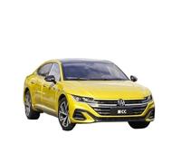1:18 pour FAW-Volkswagen CC Modèle Alliage Simulation Voiture Modèle Collection Et Affichage Jouet pour Enfants(Yellow)