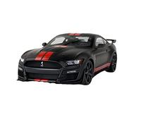 1 18 pour Ford Cobra Mustang Shelby Gt500 Modèle Voiture De Simulation en Alliage De Voiture comme Cadeau Nouvel an Réplique de Véhicule(Noir)