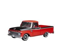 1 18 pour Ford F-100 Pick-up Simulation Alliage Voiture Modèle Affichage Statique Jouet De Collection Souvenir(Rouge)